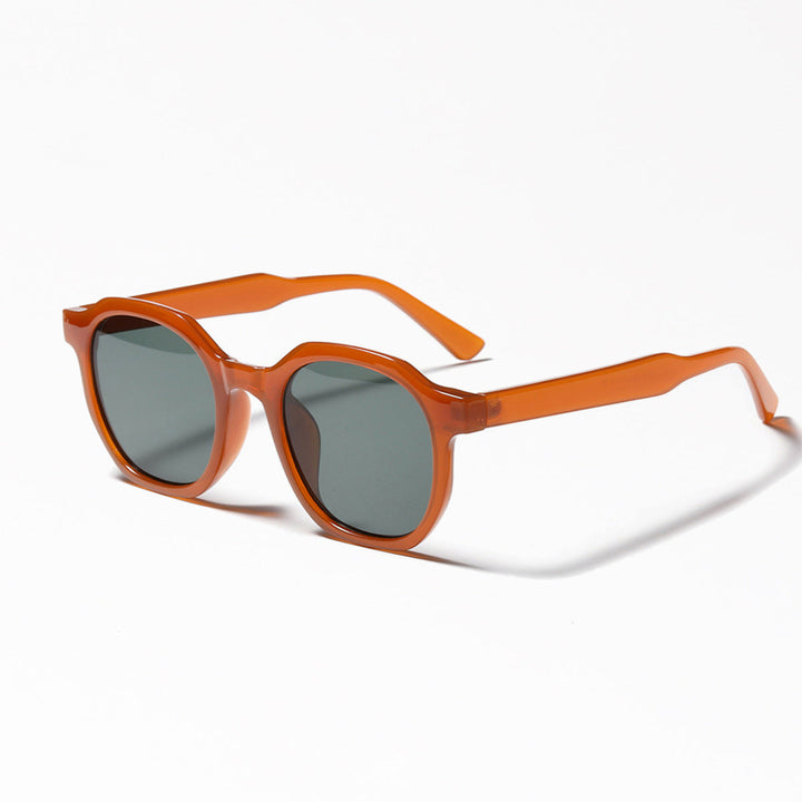 Women's stylish sunglasses with clear frame and polarized lenses Kalsten