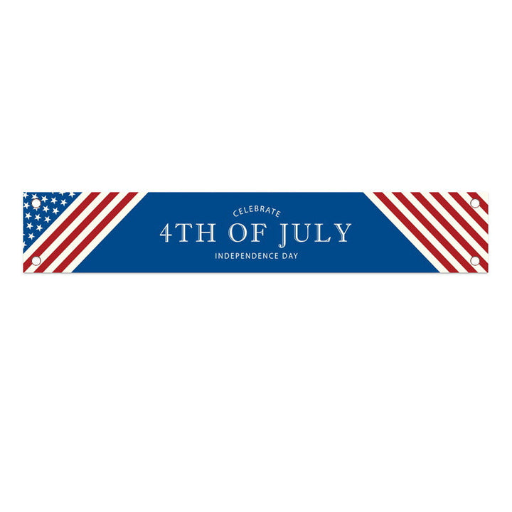 Unisex garden banner with patriotic design by Kalsten