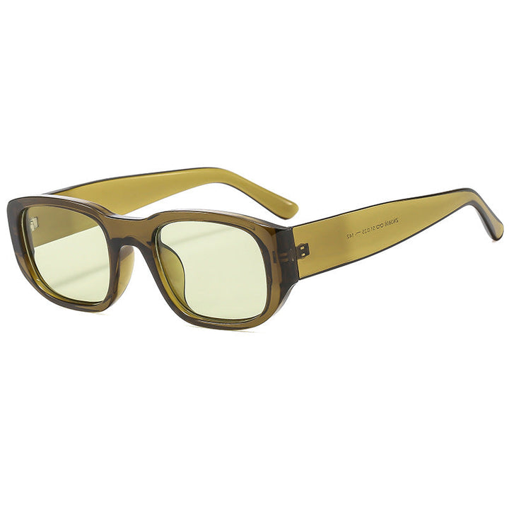 Women's fashionable sunglasses with innovative rectangular frame Kalsten