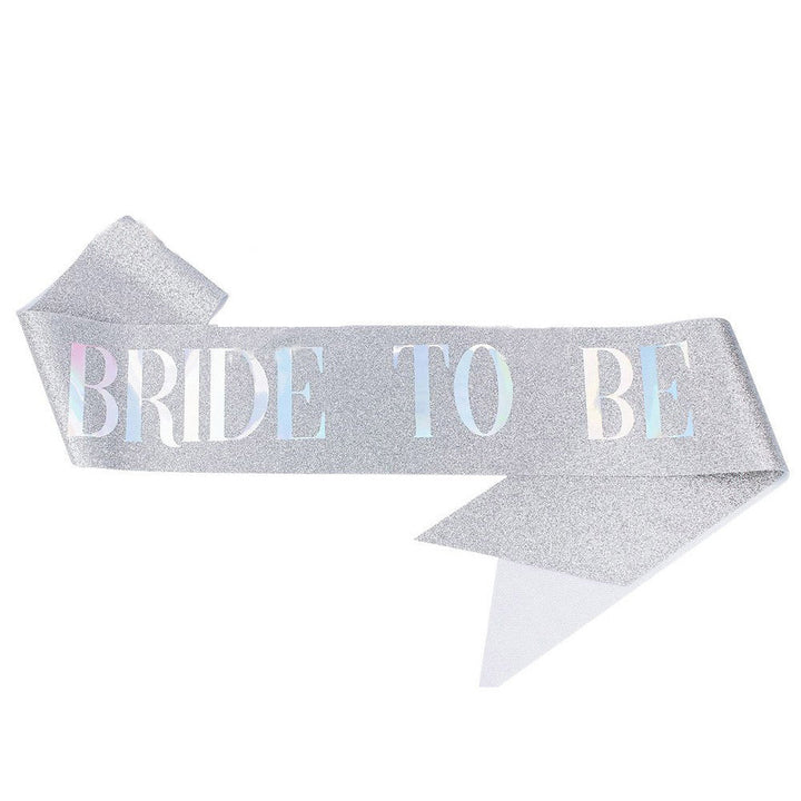 Ladies Glittering Bride Sash Kalsten