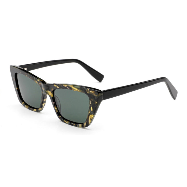 Women's sunglasses in trendy, geometric design with high-quality plastic frame Kalsten