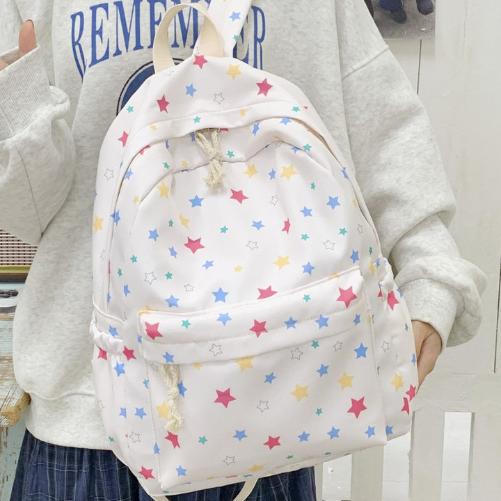 Star-Patterned Lightweight Backpack Kalsten