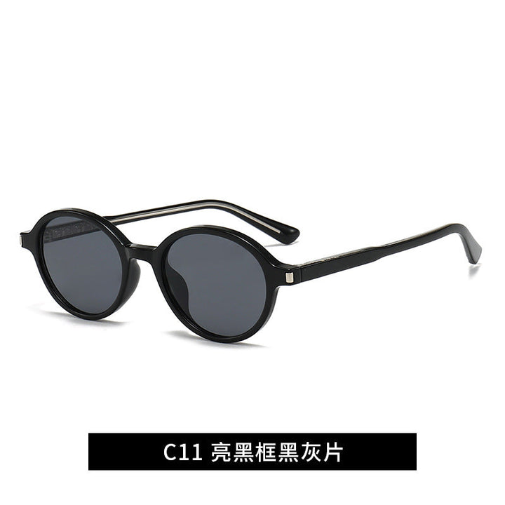 Women's fashionable sunglasses with curved frame Kalsten