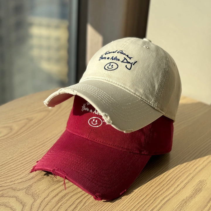 Women's Distressed Cotton Baseball Cap Kalsten 1784270914