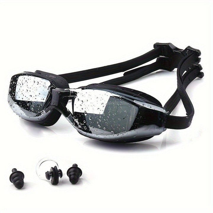 Swimming goggles with ergonomic design and adjustable head strap Kalsten