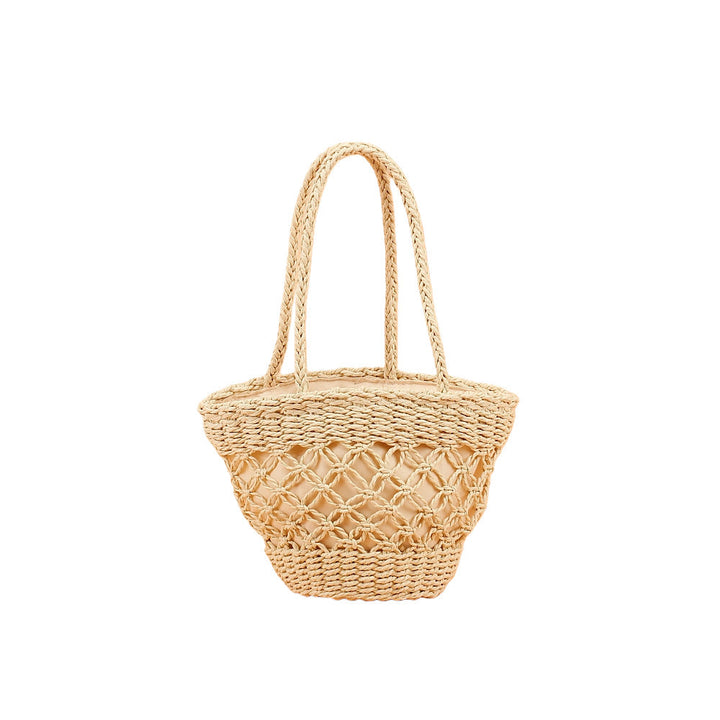 Handwoven basket bag with rustic design Kalsten