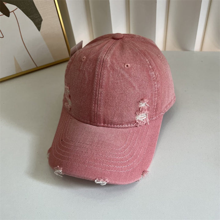 Women's Distressed Denim Baseball Cap Kalsten 1784083631