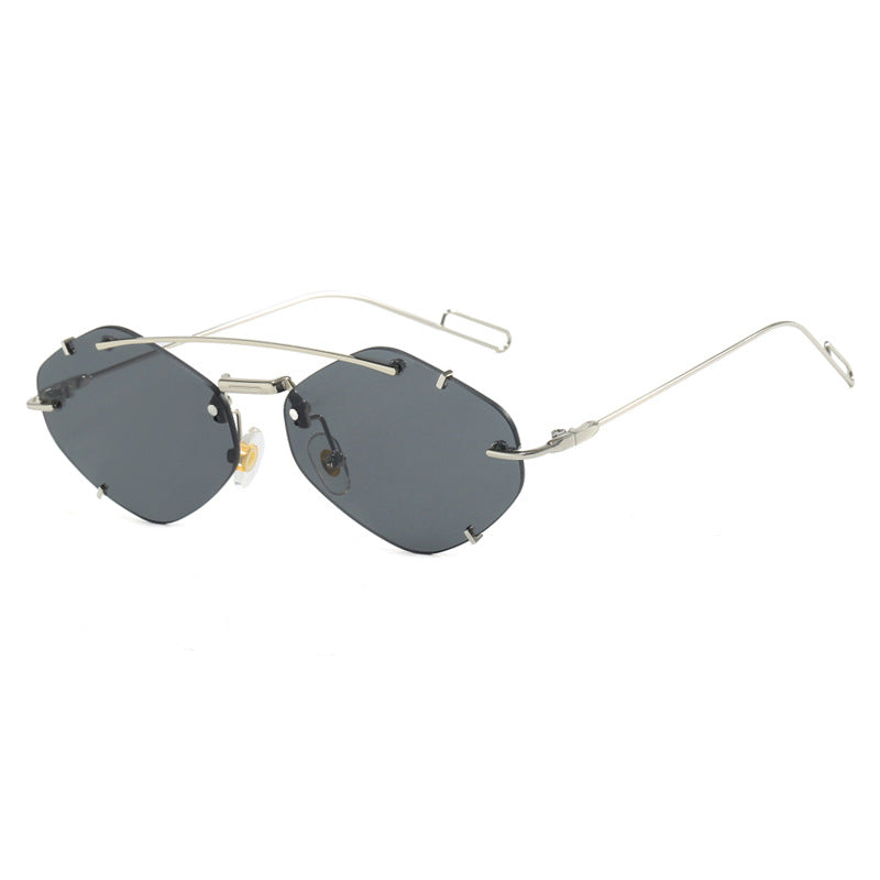 Women geometric sunglasses with ultra-light metal frame Kalsten
