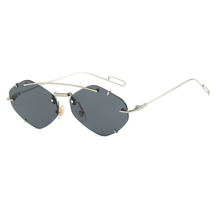 Women geometric sunglasses with ultra-light metal frame Kalsten