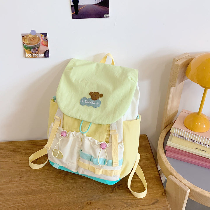 Adorable Character-Themed Youth School Backpack