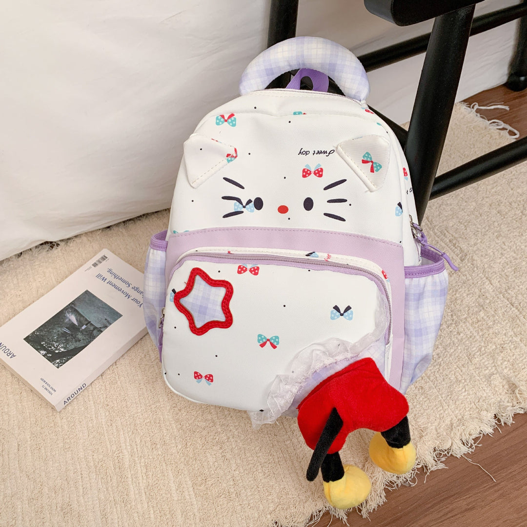 Playful Character-Themed Backpack Kalsten