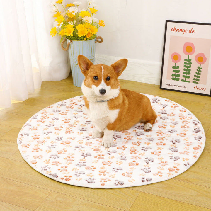 Ladies Plush Cat Bed with Non-Slip Bottom Kalsten