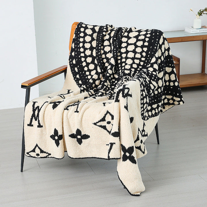 Ladies decorative throw blanket Kalsten