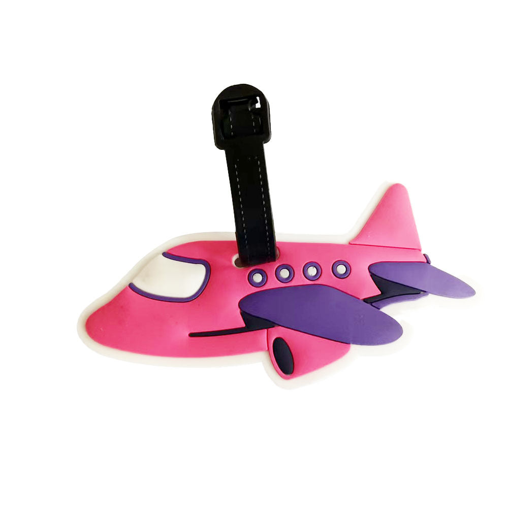 Unisex Airplane-Themed Luggage Tag Kalsten