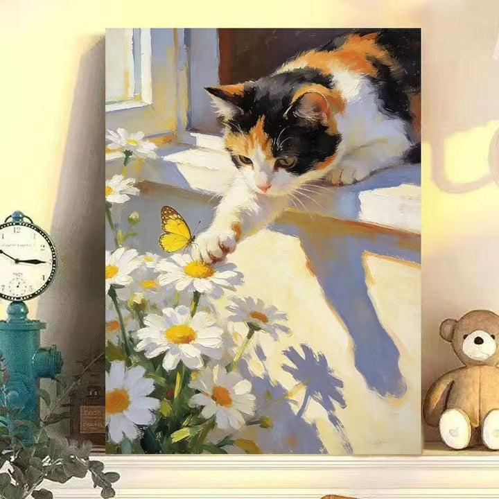 Cat-Themed Canvas Wall Art Kalsten
