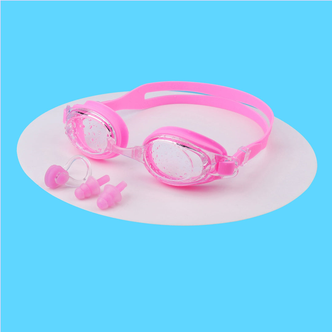 Swimming goggles with integrated ear protection and anti-fog Kalsten