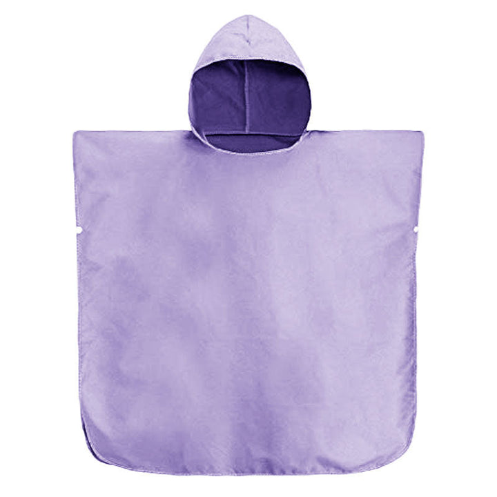 Water-repellent hooded poncho Kalsten