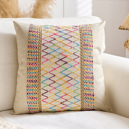 Decorative Textured Throw Pillow