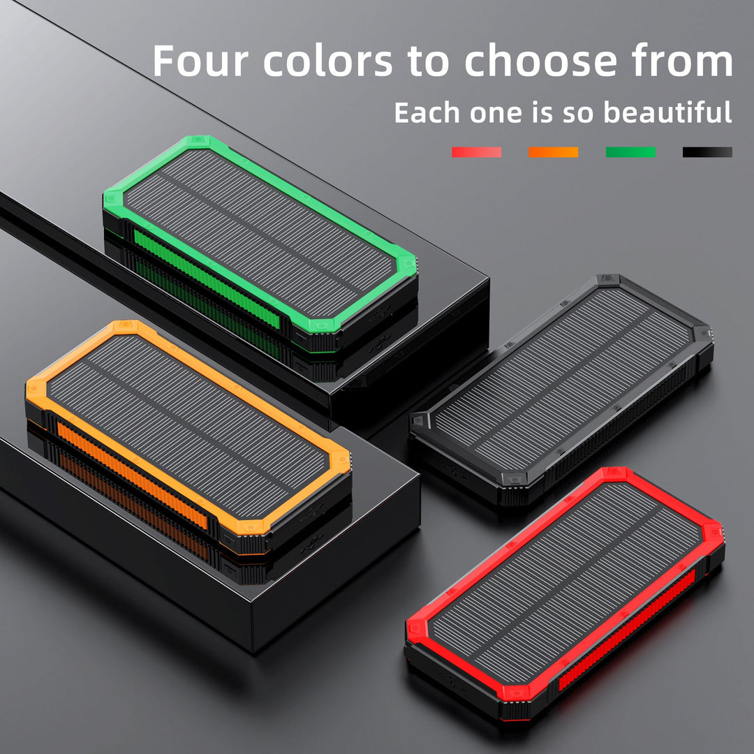 Solar-powered power bank with fast charging function and wireless charging option Kalsten