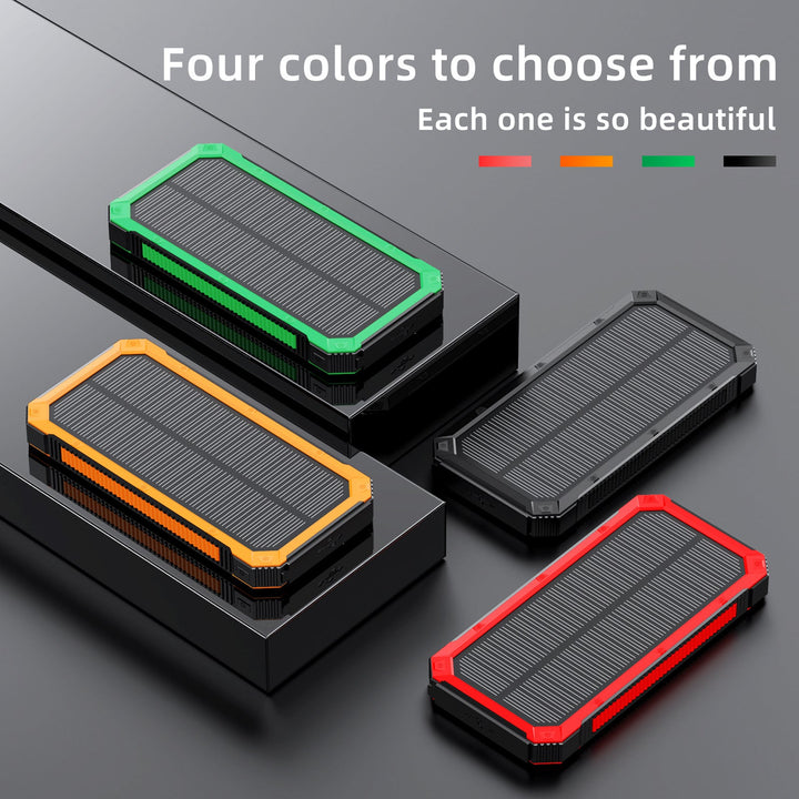 Solar-powered power bank with fast charging function and wireless charging option Kalsten