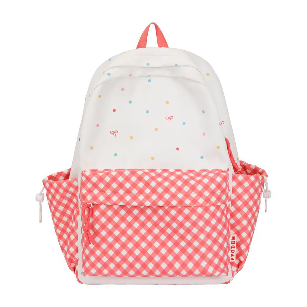 Cute Polka Dot Design Backpack Kalsten