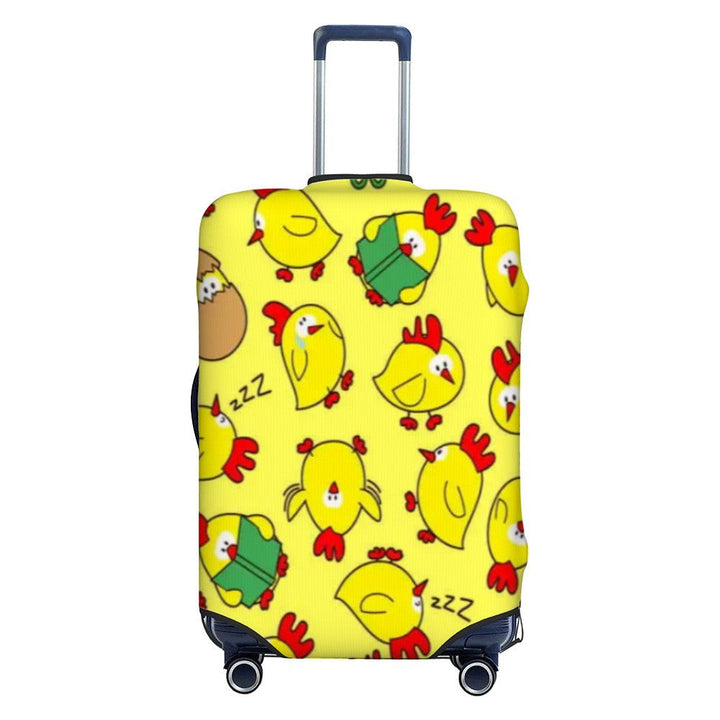 Unisex stretch suitcase cover with elastic fabric, zipper opening and cute pattern Kalsten