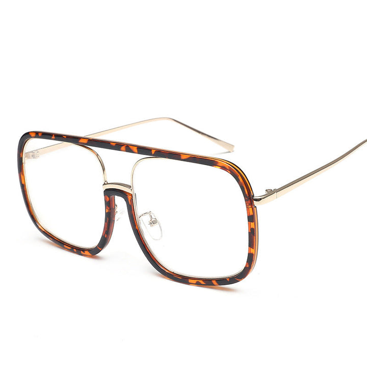 Women’s Fashion Glasses Frame with Oversized Rectangle Design Kalsten