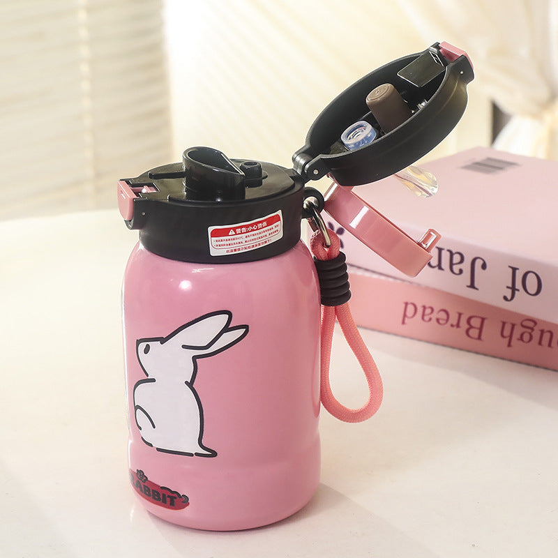 Unisex Waterproof Drinking Bottle with Cute Bear Design Kalsten