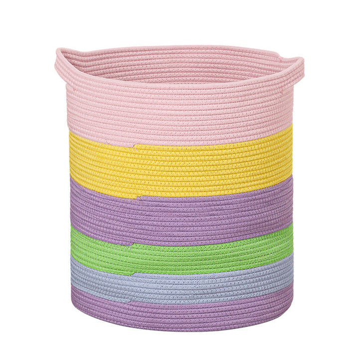 Women's storage basket with modern striped design Kalsten