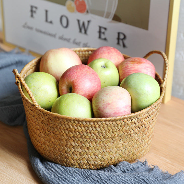 Unisex storage basket made of natural willow material Kalsten