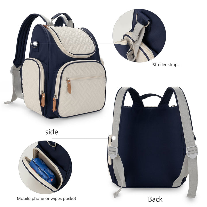 Stylish wrap backpack with multiple compartments Kalsten