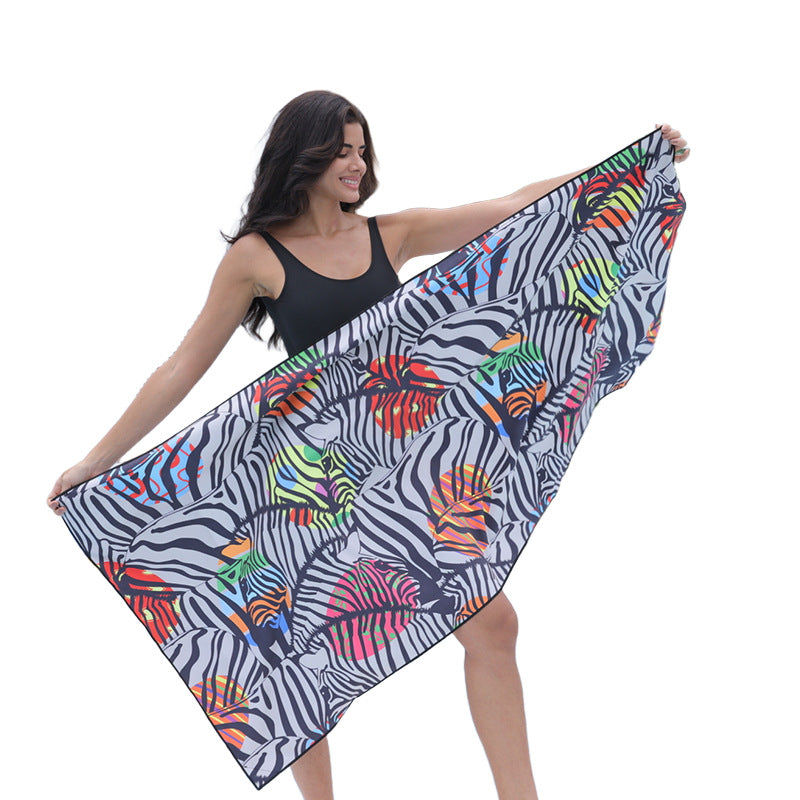 Car seat cover with colorful animal print Kalsten