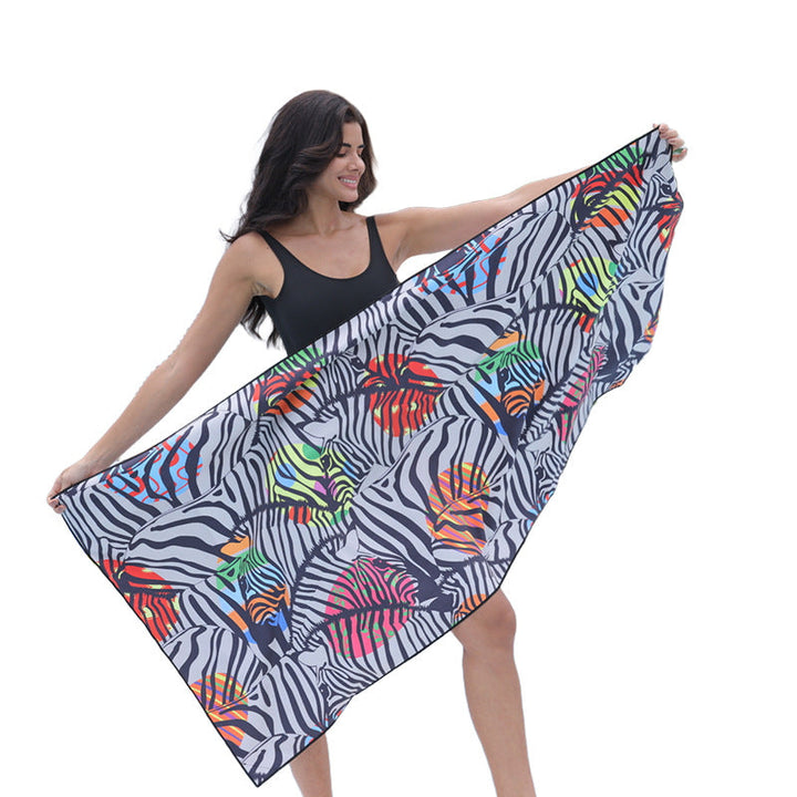 Car seat cover with colorful animal print Kalsten