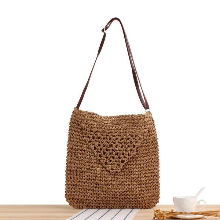 Handbag with Modern Macrame Structures Kalsten