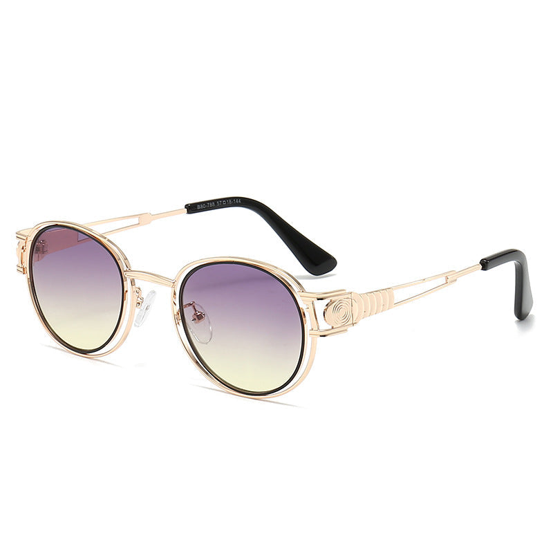 Women's sunglasses with fashionable metal frame and comfortable nose pads Kalsten