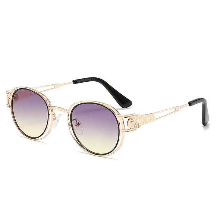Women's sunglasses with fashionable metal frame and comfortable nose pads Kalsten