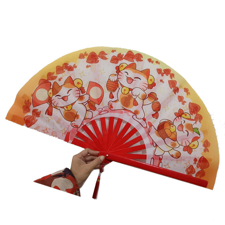 Women's fan with creative drag motif Kalsten