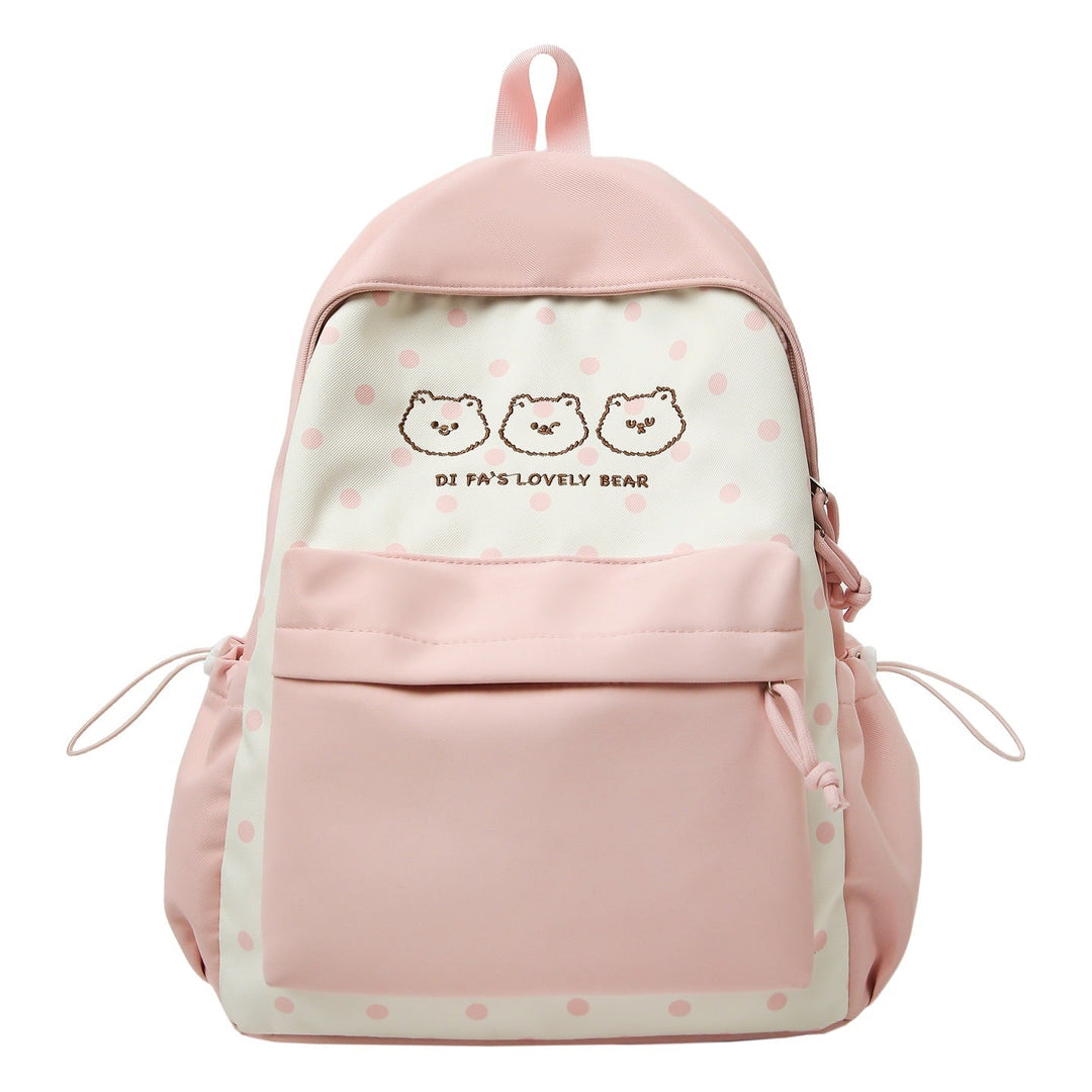 Cute Animal Print School Backpack Kalsten