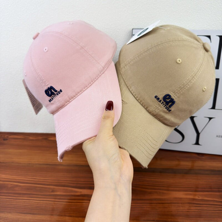 Women's Relaxed Cotton Embroidered Baseball Cap Kalsten