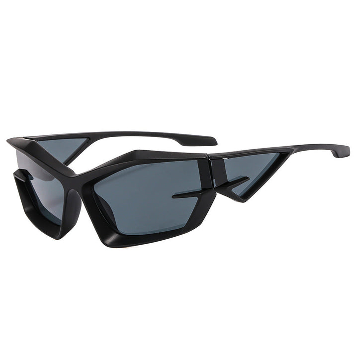 Women futuristic sunglasses with unique polygon design Kalsten