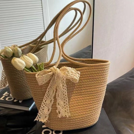 Handcrafted Basket Bag Kalsten