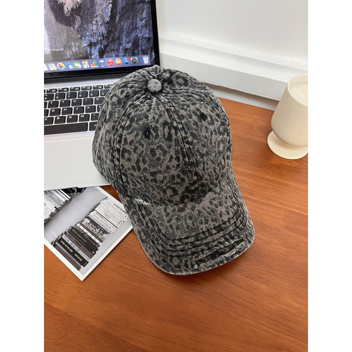 Women's Leopard Print Baseball Cap Kalsten