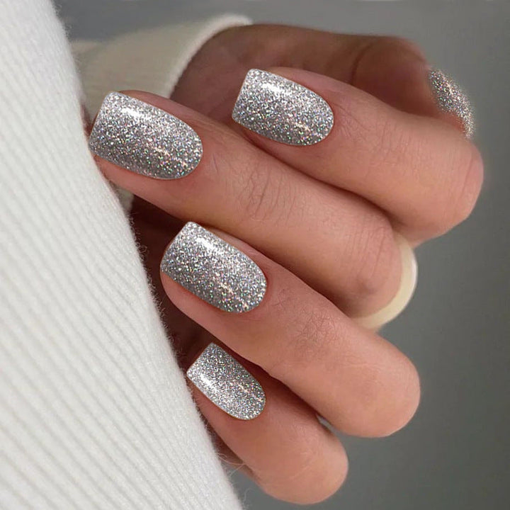 Glittering Press-On Nail Tips Kalsten