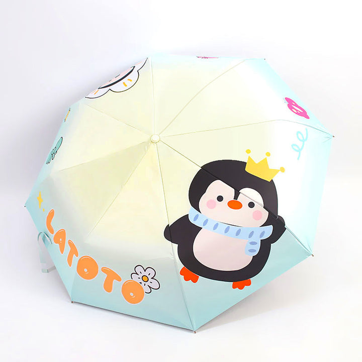 Women's Folding Umbrella with Playful Design Kalsten