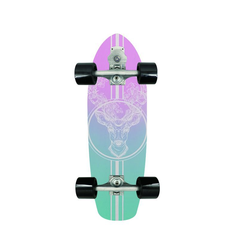 Retro-Inspired Mini Cruiser Skateboard Kalsten