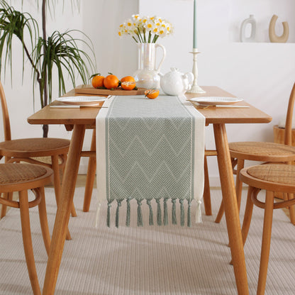 Ornate Fringe Table Runner