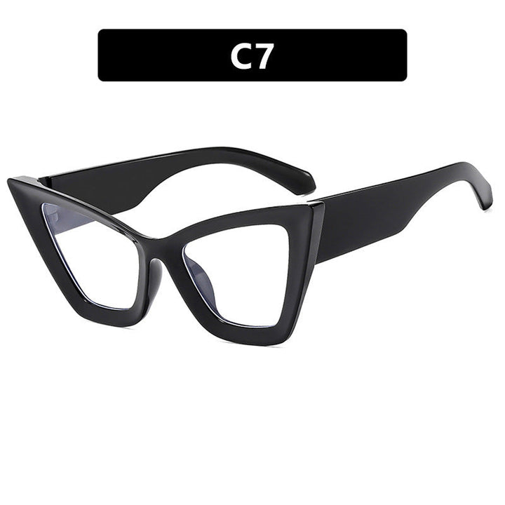 Women's Cat-Eye Sunglasses with Unique Wave Frame Kalsten