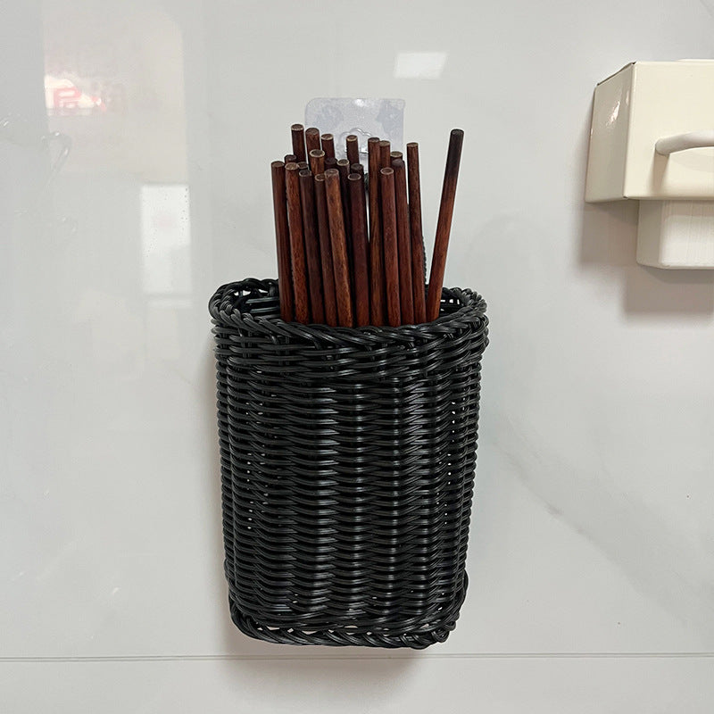 Unisex wall basket with practical hook Kalsten
