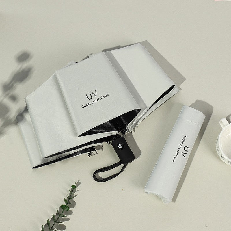 Women's UV Protection Umbrella with Compact Folding Mechanism Kalsten