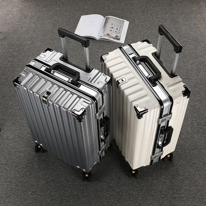 Hard-shell travel suitcase with spacious interior and high-quality rolling system Kalsten